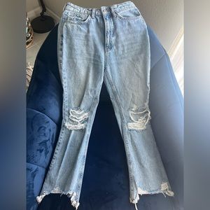 Urban Outfitters BDG cropped distressed jeans